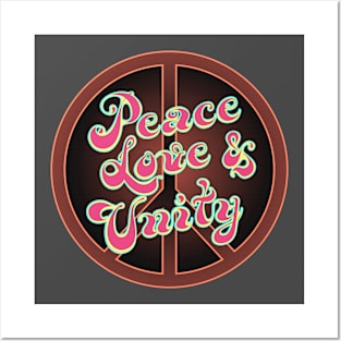 Peace Love & Unity Posters and Art